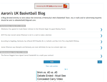 Tablet Screenshot of kybasketball.blogspot.com