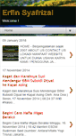 Mobile Screenshot of erfinsyafrizal.blogspot.com