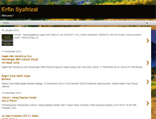 Tablet Screenshot of erfinsyafrizal.blogspot.com