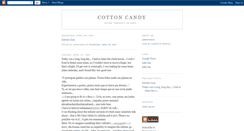 Desktop Screenshot of cottoncandy.blogspot.com