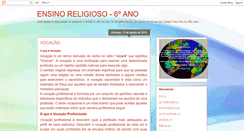 Desktop Screenshot of ensinoreligioso6.blogspot.com