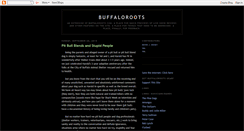 Desktop Screenshot of buffaloroots.blogspot.com