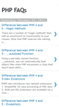 Mobile Screenshot of phpfaqs.blogspot.com