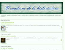 Tablet Screenshot of elcuadernodelahistoriadora.blogspot.com