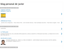 Tablet Screenshot of javier-xavierjesm.blogspot.com