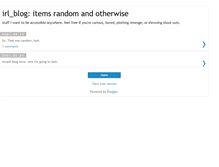 Tablet Screenshot of irl.blogspot.com