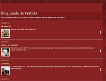 Tablet Screenshot of lindadevestido.blogspot.com