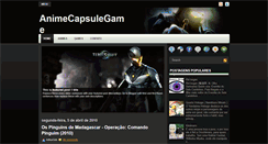 Desktop Screenshot of animecapsulegame.blogspot.com
