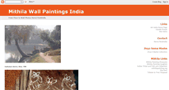Desktop Screenshot of mithila-wall-paintings.blogspot.com
