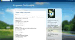 Desktop Screenshot of frogsomegolf.blogspot.com