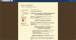 Desktop Screenshot of istresactualites.blogspot.com