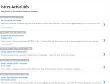 Tablet Screenshot of istresactualites.blogspot.com