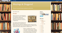 Desktop Screenshot of bb-musingsdoggerel.blogspot.com