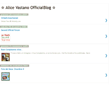 Tablet Screenshot of alicevastanoofficialblog1.blogspot.com