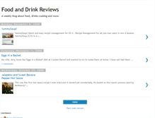 Tablet Screenshot of foodanddrinkreviews.blogspot.com