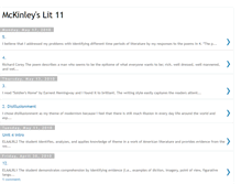 Tablet Screenshot of mckinleylit11.blogspot.com