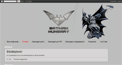 Desktop Screenshot of batmanhungary.blogspot.com