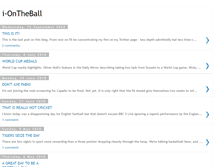 Tablet Screenshot of i-ontheball.blogspot.com