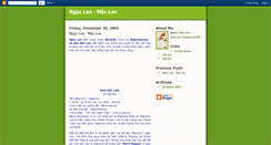 Desktop Screenshot of ngoc-lan.blogspot.com