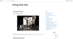 Desktop Screenshot of fotografiskbild.blogspot.com