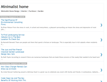 Tablet Screenshot of minimalist-home.blogspot.com