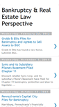 Mobile Screenshot of bankruptcyrealestateperspective.blogspot.com