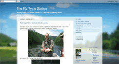 Desktop Screenshot of flytyingstation.blogspot.com