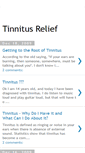 Mobile Screenshot of naturaltinnitusrelief.blogspot.com