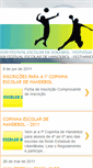 Mobile Screenshot of festivalescolardevoleiehandebol.blogspot.com