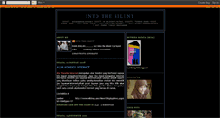 Desktop Screenshot of intothesilent.blogspot.com