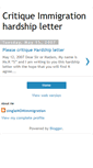 Mobile Screenshot of immigrationsinglemom.blogspot.com