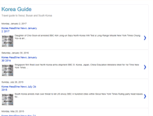 Tablet Screenshot of koreavisitor.blogspot.com
