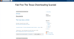 Desktop Screenshot of fabfivetexascheerleadingscandalmovie.blogspot.com