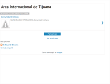 Tablet Screenshot of elarcainternacional.blogspot.com