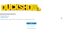 Tablet Screenshot of duck-show-online.blogspot.com