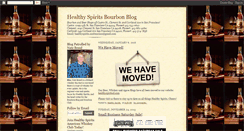 Desktop Screenshot of healthyspiritsbourbonblog.blogspot.com
