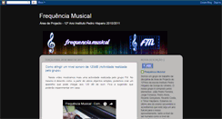 Desktop Screenshot of frequenciamusical2010.blogspot.com