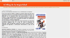 Desktop Screenshot of elblogdelaseguridad.blogspot.com