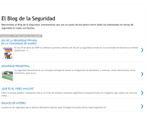 Tablet Screenshot of elblogdelaseguridad.blogspot.com