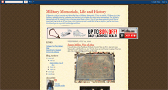 Desktop Screenshot of militarymemorials.blogspot.com