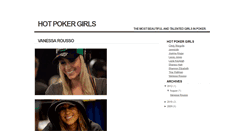 Desktop Screenshot of hot-poker-girls.blogspot.com