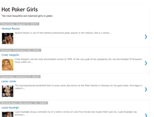 Tablet Screenshot of hot-poker-girls.blogspot.com
