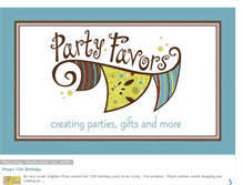 Tablet Screenshot of partyfavorsparties.blogspot.com