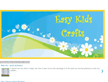 Tablet Screenshot of easykidcrafts.blogspot.com