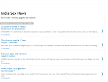 Tablet Screenshot of indiasexnews.blogspot.com
