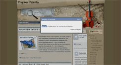 Desktop Screenshot of programasrecientes.blogspot.com