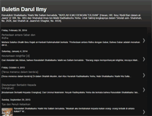 Tablet Screenshot of buletindarulilmy.blogspot.com