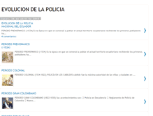 Tablet Screenshot of evoluciondelapolicia1.blogspot.com