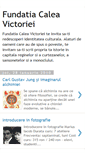 Mobile Screenshot of fundatiacaleavictoriei.blogspot.com