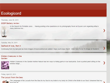 Tablet Screenshot of ecologicord.blogspot.com